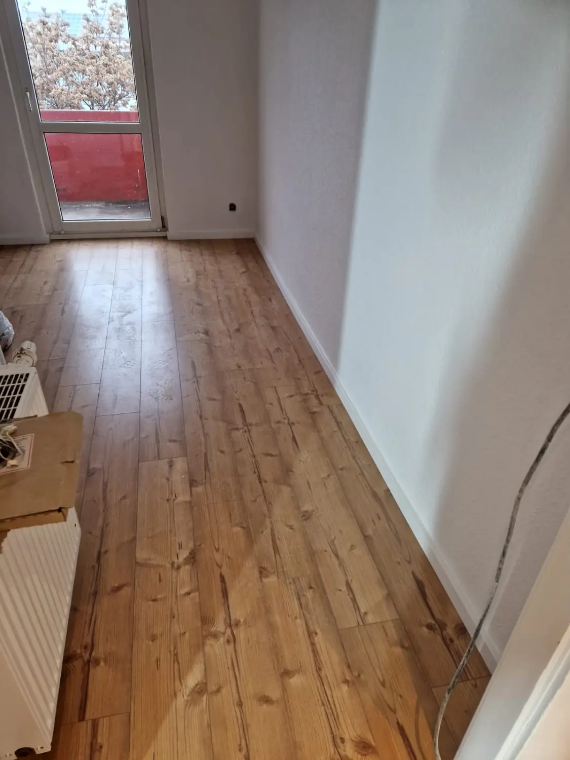 Bodenbelag in einem Haus vom Ausbaubetrieb Hentschel
