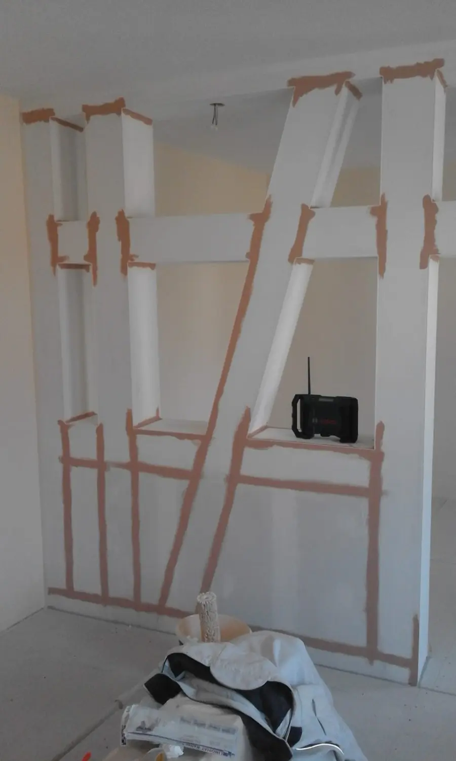 Malerarbeiten im Haus durch Ausbaubetrieb Hentschel