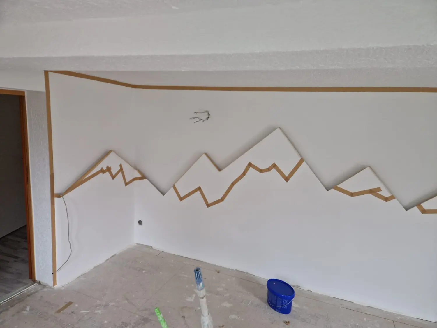 Malerarbeiten im Haus durch Ausbaubetrieb Hentschel